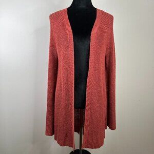 Olive & Oak Bell Sleeve Open Front Knit Longline Cardigan